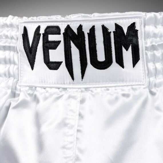 Venum Classic Muay Thai Shorts White/Black XL, Size: XL, Colour: Weiss, 3 image