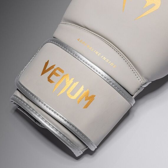 Boxhandschuhe Venum Contender 1.5 – Elfenbein/Gold – 16 oz, Farbe: Weiss, OZ: 16oz, 4 image
