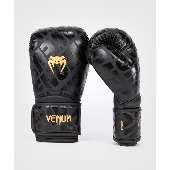 Boxhandschuhe Venum Contender 1.5 XT – Schwarz / Gold – 12 oz, Farbe: Schwarz, OZ: 12oz, 3 image