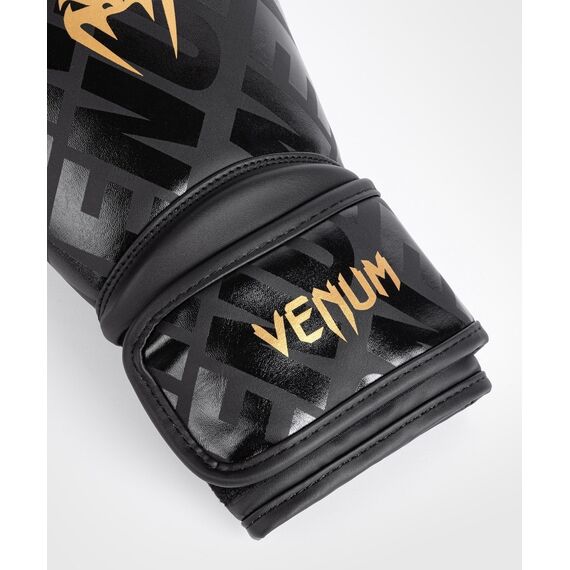 Boxhandschuhe Venum Contender 1.5 XT – Schwarz / Gold – 12 oz, Farbe: Schwarz, OZ: 12oz, 4 image