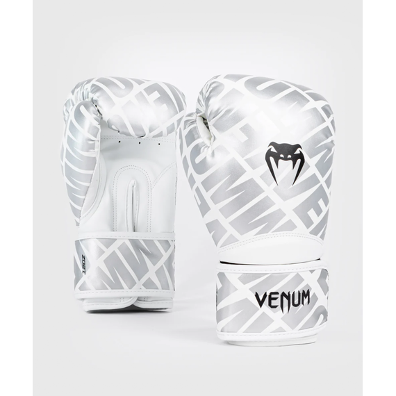 Boxhandschuhe Venum Contender 1.5 XT – Weiss / Silber – 14 oz, Farbe: Weiss, OZ: 14oz, 2 image