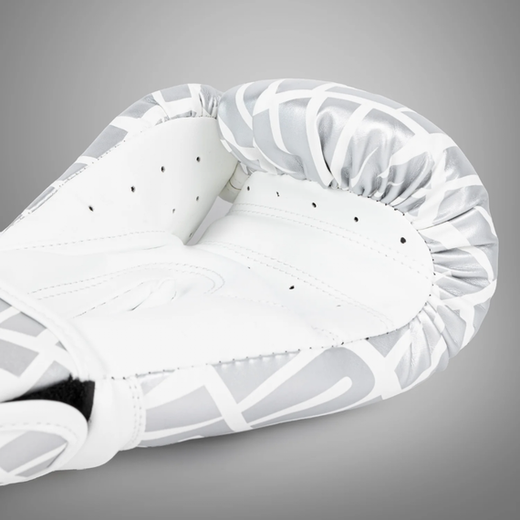 Boxhandschuhe Venum Contender 1.5 XT – Weiss / Silber – 14 oz, Farbe: Weiss, OZ: 14oz, 7 image