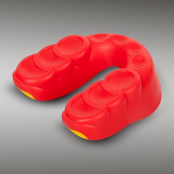 Protège-dents Venum Challenger – Rouge / Jaune, Taille: Taille unique, Couleur: Rouge, 2 image