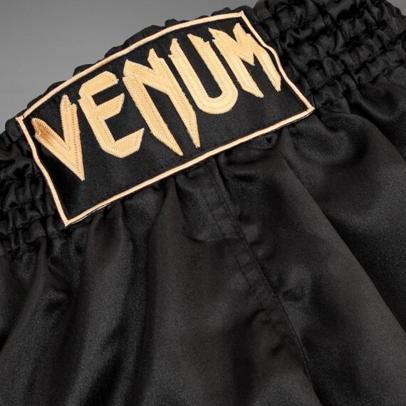 Venum Classic Muay Thai Shorts Black/Gold XXL, Size: 2XL, Colour: Gold, 2 image