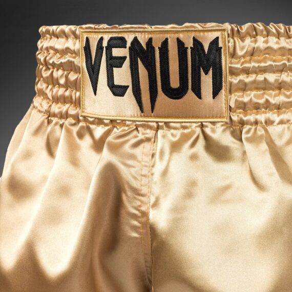 Venum Muay Thai Shorts Classic Gold/Schwarz M, Bekleidungsgrösse: M, Farbe: Gold, 2 image