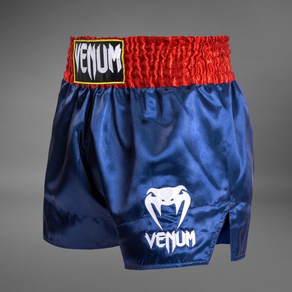 Venum Short Muay Thaï Classic Bleu/Rouge L, Taille: L, Couleur: Bleu, 3 image