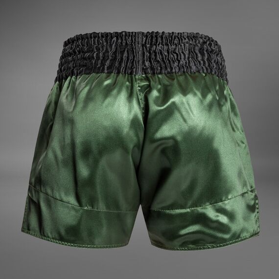 Venum Short Muay Thai Classic Vert/Noir XXL, Taille: 2XL, Couleur: Vert, 2 image