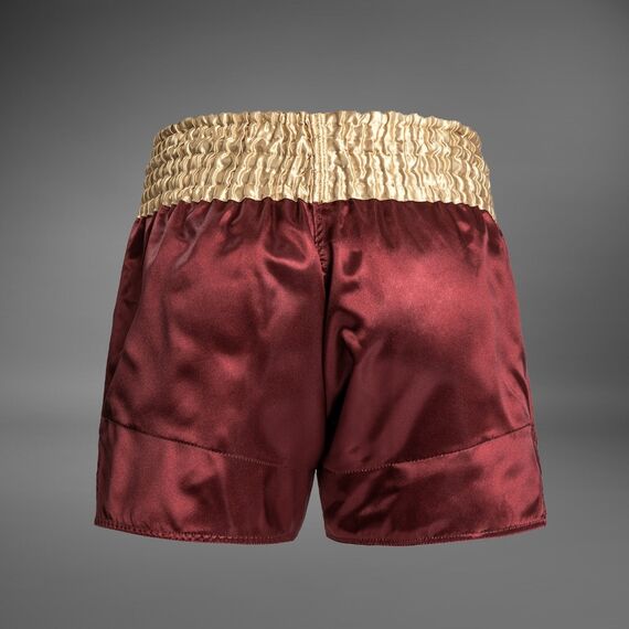 Venum Classic Muay Thai Shorts Bordeaux/Gold XXL, Taglia: 2XL, Colore: Rosso, 2 image