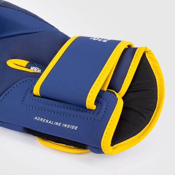 Gants de boxe Venum Challenger 4.0 – Bleu / Jaune – 10 oz, Couleur: Bleu, oz: 10oz, 4 image
