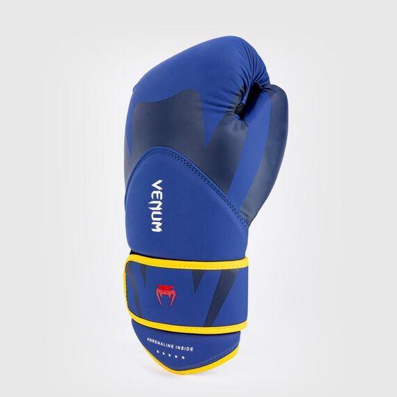 Gants de boxe Venum Challenger 4.0 – Bleu / Jaune – 10 oz, Couleur: Bleu, oz: 10oz, 2 image