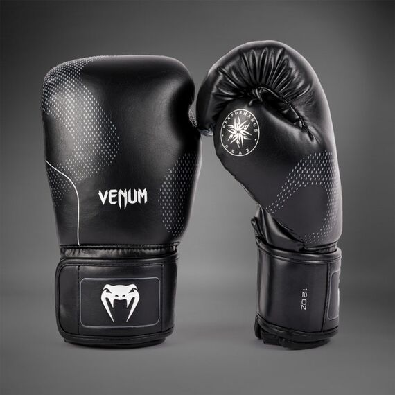 Boxhandschuhe Venum Nexus – Schwarz/Silber – 10 oz, Farbe: Schwarz, OZ: 10oz, 2 image