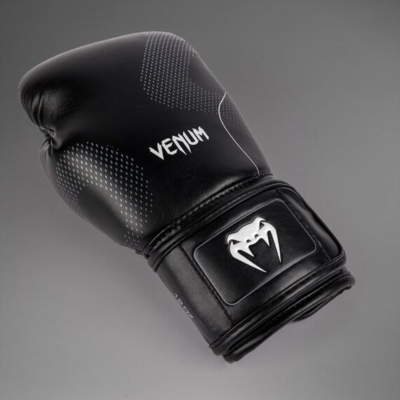 Boxhandschuhe Venum Nexus – Schwarz/Silber – 10 oz, Farbe: Schwarz, OZ: 10oz, 3 image
