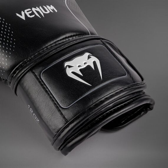 Boxhandschuhe Venum Nexus – Schwarz/Silber – 10 oz, Farbe: Schwarz, OZ: 10oz, 4 image