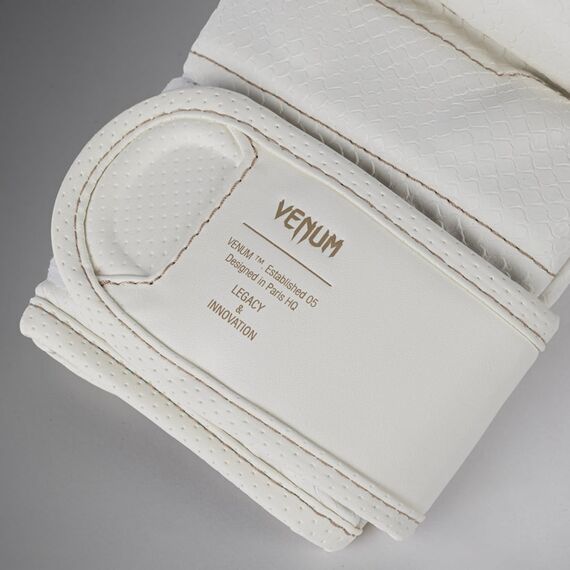Gants MMA sparring Venum Impact Evo Scales – Ivoire – S, Taille: S, Couleur: Blanc, 6 image