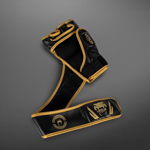 Gants MMA Venum Challenger 2.0 – Noir / Or – L/XL, Taille: L/XL, Couleur: Or, 4 image