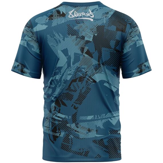 T-Shirt fonctionnel, Hit 2.0, Taille: M, Couleur: Bleu, 2 image