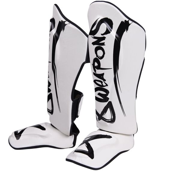 Shin Guards - Unlimited 2.0, Size: M, Colour: Weiss, 2 image