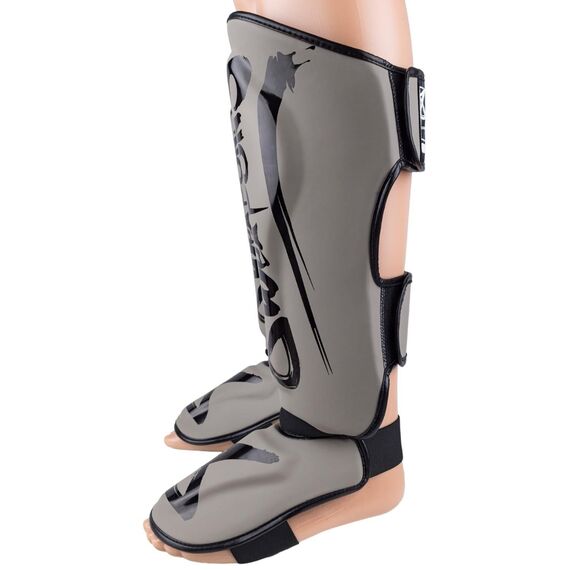 Shin Guards 8 WEAPONS Unlimited 2.0 – Sand/Black – L, Size: L, Colour: Beige, 8 image