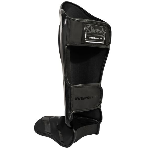 8 WEAPONS Shin Guards - Shift black-matt S, Taglia: S, Colore: Nero, 2 image
