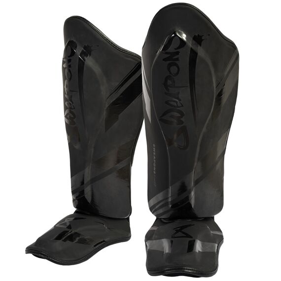 8 WEAPONS Shin Guards - Shift black-matt S, Taglia: S, Colore: Nero, 3 image