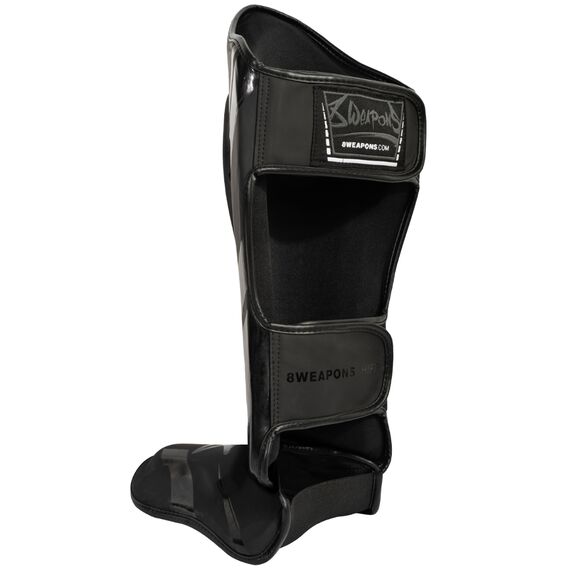 8 WEAPONS Shin Guards - Shift black-matt L, Taglia: L, Colore: Nero, 2 image