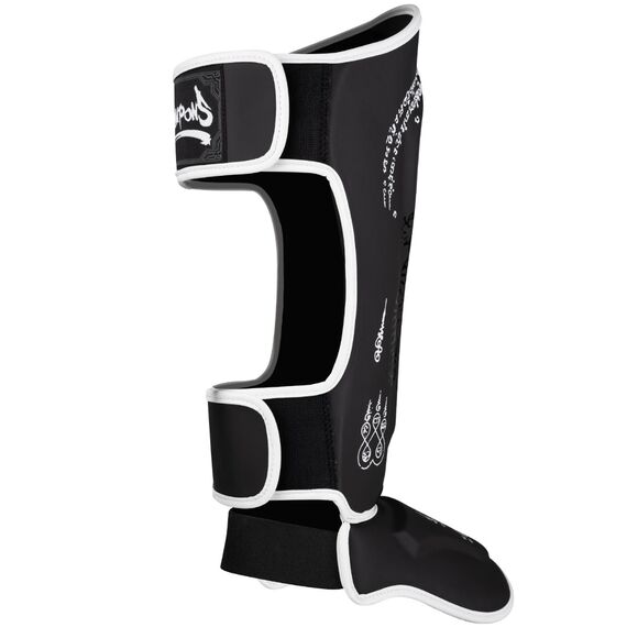 8 WEAPONS Shin Guards - Sak Yant Big Tiger black S, Size: S, Colour: Schwarz, 10 image