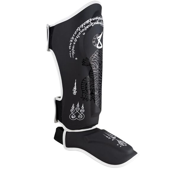 8 WEAPONS Shin Guards - Sak Yant Big Tiger black S, Size: S, Colour: Schwarz, 8 image
