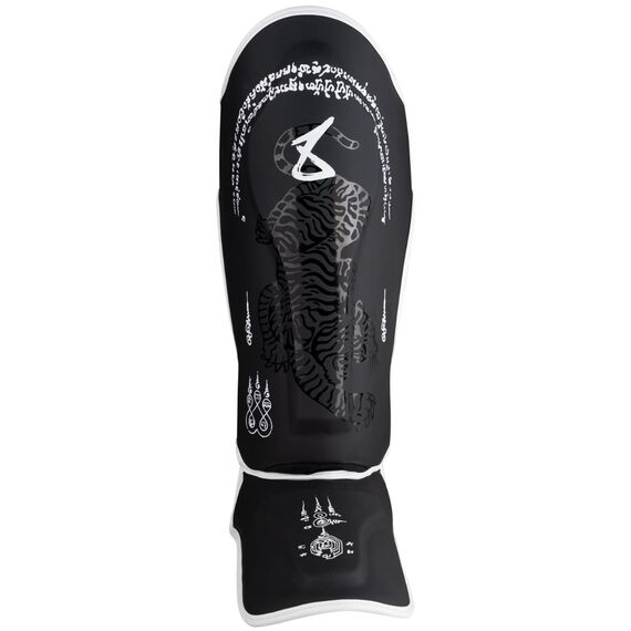 8 WEAPONS Shin Guards - Sak Yant Big Tiger black M, Size: M, Colour: Schwarz, 10 image