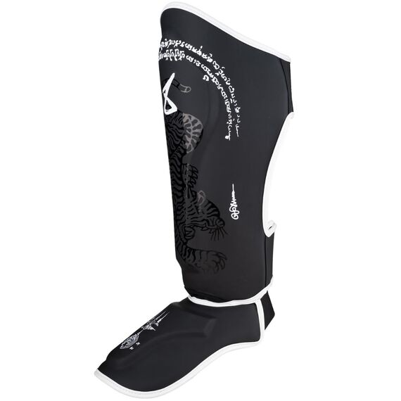 8 WEAPONS Shin Guards - Sak Yant Big Tiger black M, Size: M, Colour: Schwarz, 13 image