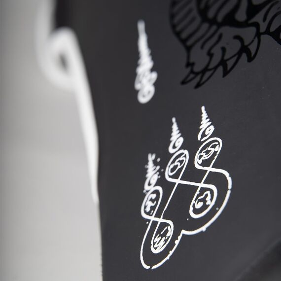 8 WEAPONS Shin Guards - Sak Yant Big Tiger black M, Size: M, Colour: Schwarz, 7 image
