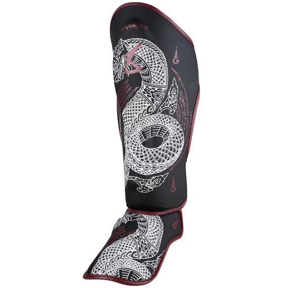 8 WEAPONS Shin Guards - Sak Yant Naga black M, Size: M, Colour: Schwarz, 11 image