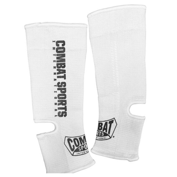 Combat Sports Muay Thai MMA Ankle Support Wraps, Size: One Size, Colour: Weiss
