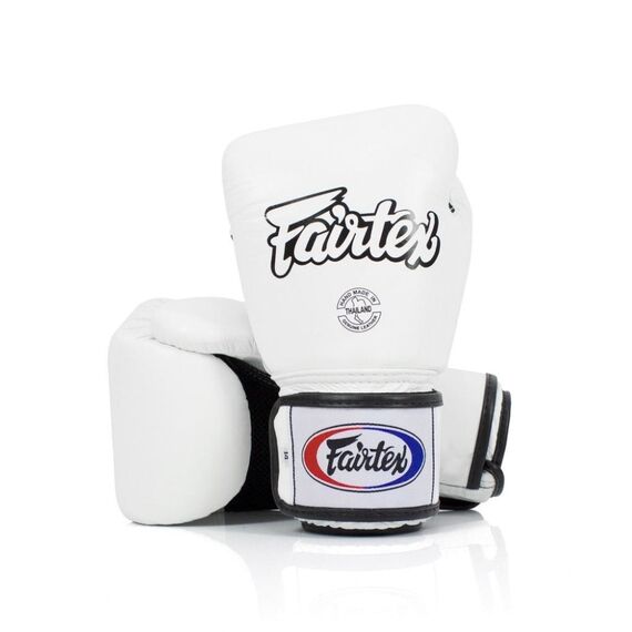 Boxhandschuhe Fairtex BGV1 – Universal – Weiss – 12 oz, Farbe: Weiss, OZ: 12oz
