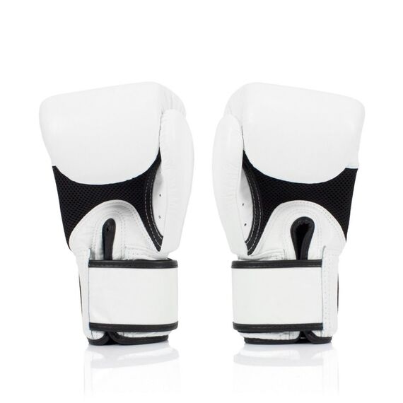 Boxhandschuhe Fairtex BGV1 – Universal – Weiss – 12 oz, Farbe: Weiss, OZ: 12oz, 3 image