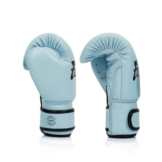 Gants de boxe Fairtex BGV20 – Baby Blue – Bleu clair – 14oz, Couleur: Bleu, oz: 14oz, 3 image