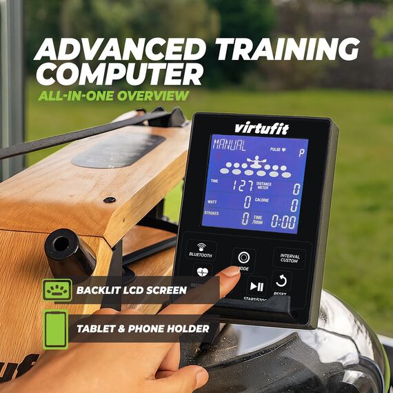 Elite Water Resistance Roeitrainer VirtuFit, 7 image