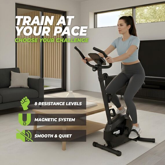 Vélo d'appartement Hometrainer "HTR 100" VirtuFit, 9 image