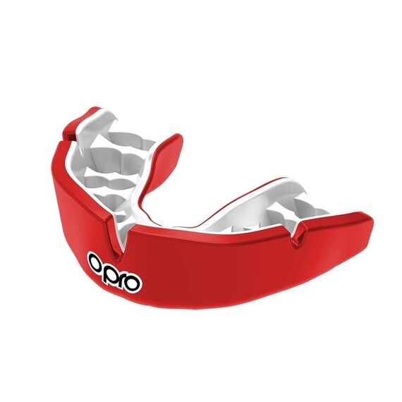 Paradenti Instant Custom Fit OPRO Adulto – Rosso, Taglia: Taglia unica, Colore: Rosso
