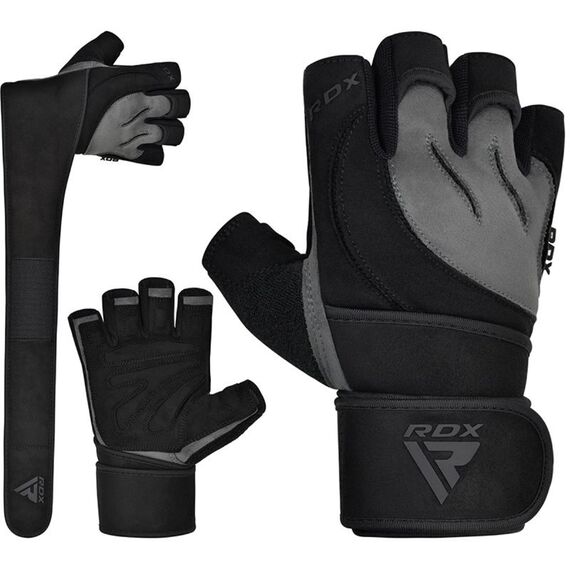 Gym Glove Micro Gray/Black Plus-L, Taglia: L, Colore: Grigio, 3 image