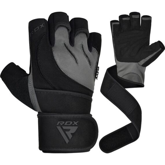 Gym Glove Micro Gray/Black Plus-L, Taglia: L, Colore: Grigio, 6 image