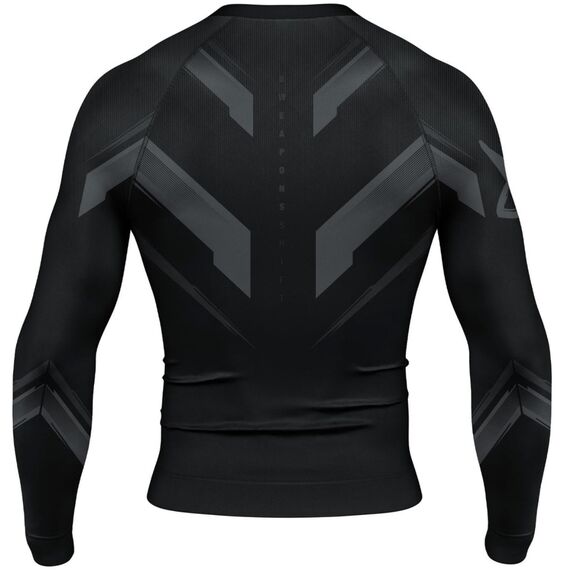 8 WEAPONS Rashguard Long Sleeve - Shift black-matt XXL, Taglia: 2XL, Colore: Nero, 2 image
