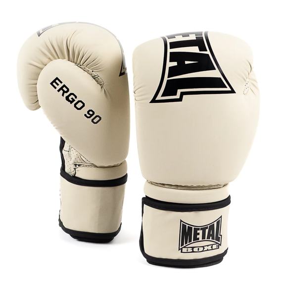 Boxhandschuhe Metal Boxe Ergo90 Desert Storm 12 oz, Farbe: Beige, OZ: 12oz