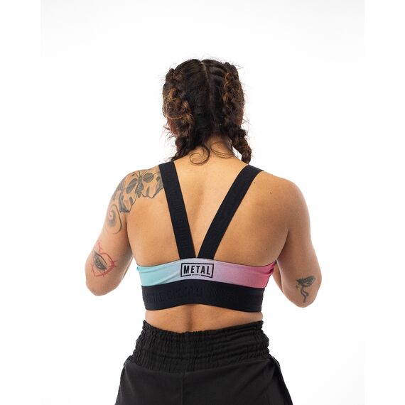 Sport BH Metal Boxe Miami Vibe M, Bekleidungsgrösse: M, Farbe: Rosa, 4 image