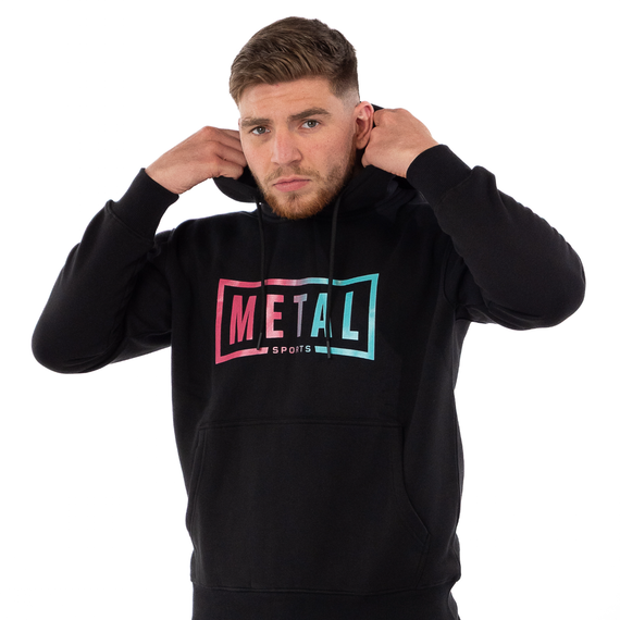 Kapuzenpullover Metal Boxe Miami Vibe M, Bekleidungsgrösse: M, Farbe: Schwarz