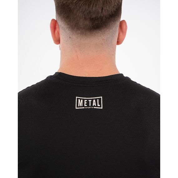 Training T-shirt Metal Boxe Black XS, Size: XS, Colour: Schwarz, 3 image