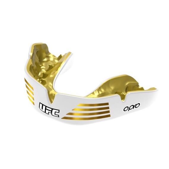 Protège-dents UFC Instant Custom Fit OPRO – Or/Blanc, Taille: Taille unique, Couleur: Or