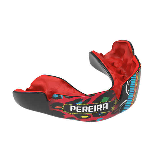 Paradenti UFC Instant Custom Fit OPRO – Pereira, Taglia: Taglia unica, Colore: Rosso