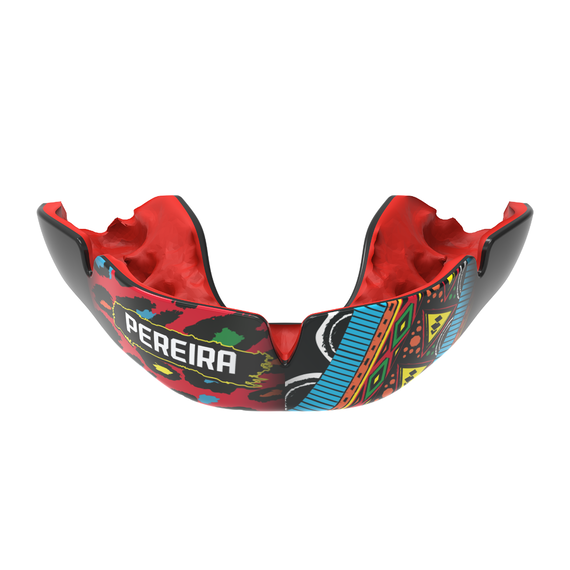 Paradenti UFC Instant Custom Fit OPRO – Pereira, Taglia: Taglia unica, Colore: Rosso, 5 image