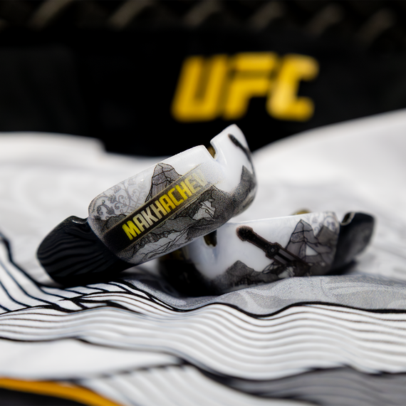 Paradenti UFC Instant Custom Fit OPRO – Makhachev, Taglia: Taglia unica, Colore: Bianco, 4 image