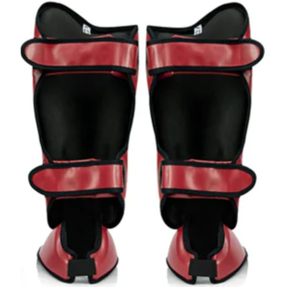 Protège-tibias Fairtex SP9 Rouge XL, Taille: XL, Couleur: Rouge, 2 image